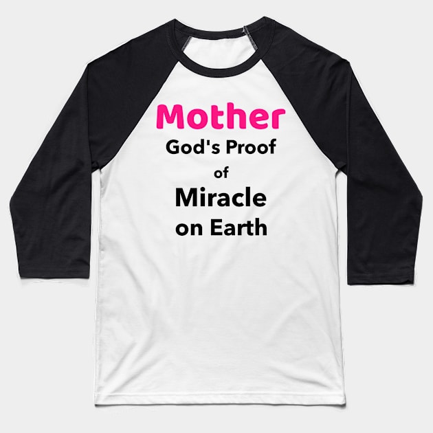 Mother Baseball T-Shirt by peaceupclothes